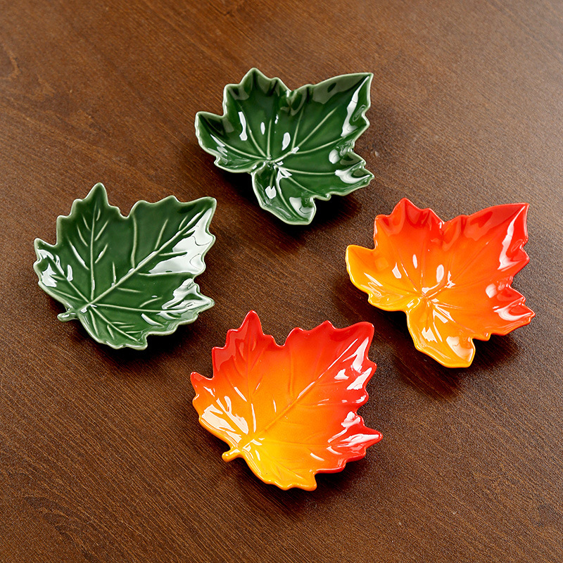 Ceramic JewelryDish Maple Leaf - Fiddle Leaf Fig review and price