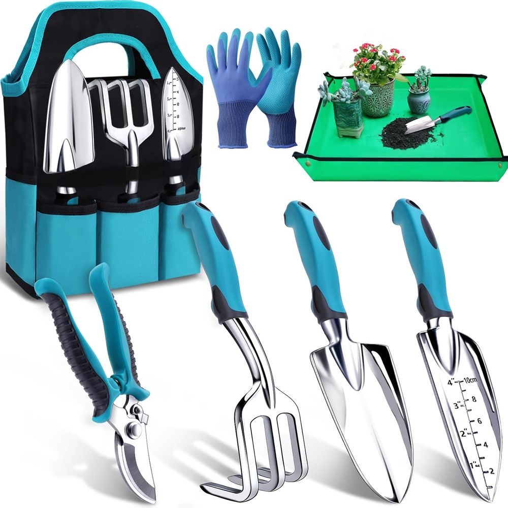 Durable 7-Piece Gardening Tool - Repotting Mat review and price