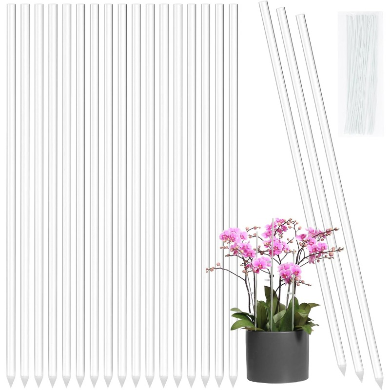 Reusable Clear Flower Support  - Plant Support Stake review and price