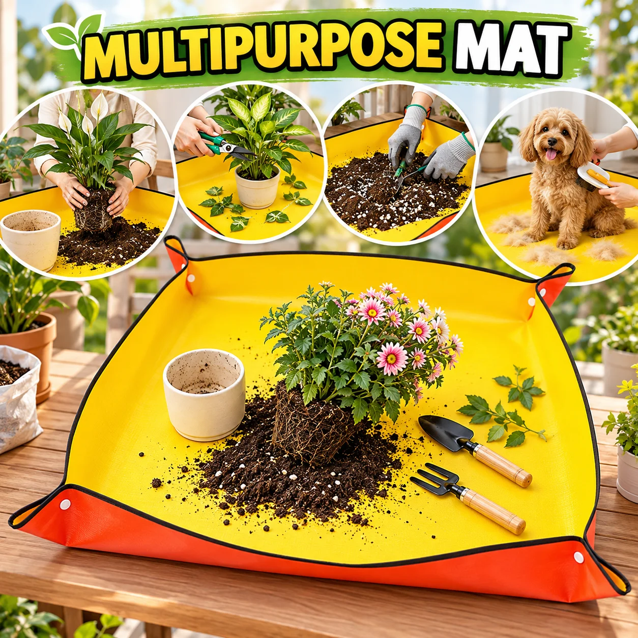 Waterproof Garden Repotting Ma - Repotting Mat review and price