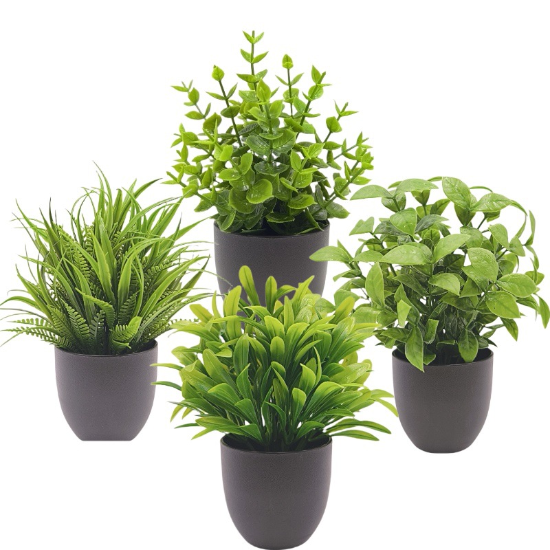 Simulation Green Plant Bonsai  - Succulent Set review and price