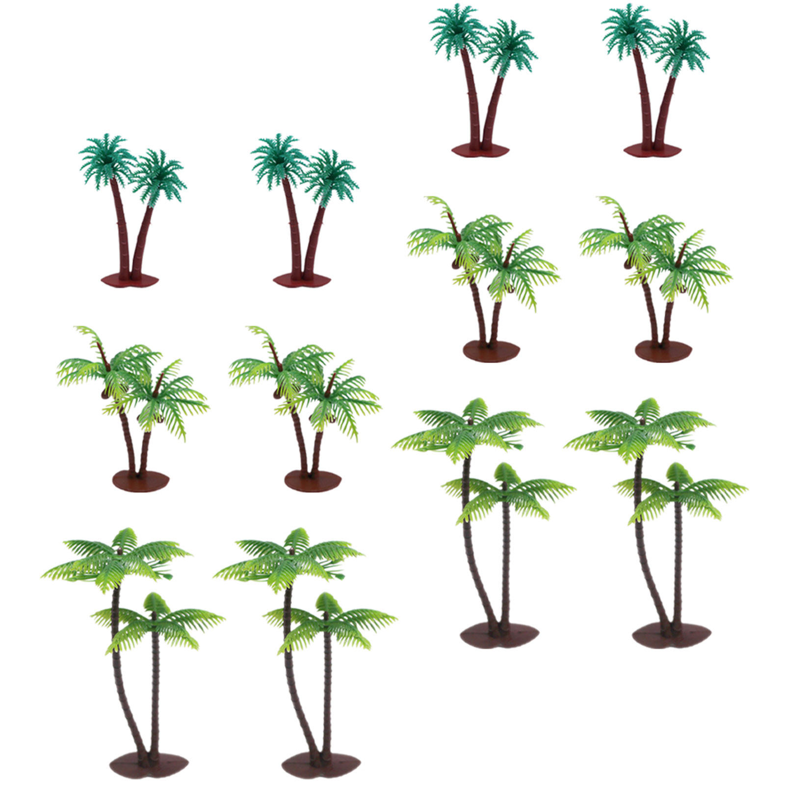 12Pcs Coconut Tree Simulation  - Indoor Plants review and price