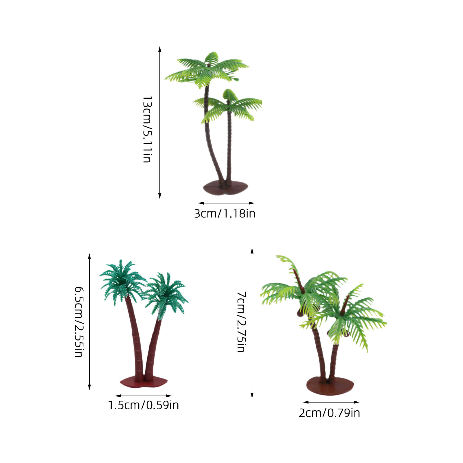 12Pcs Coconut Tree Simulation  - Indoor Plants review and price